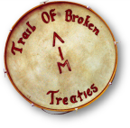 American Indian Movement drum