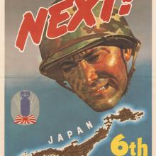 World War II propaganda poster, 1944