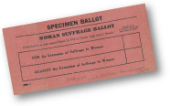 Specimen ballot